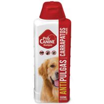 Shampoo Pró Canine Anti Pulgas e Carrapatos 500ml Shampoo Pró Canine Anti Pulgas e Carrapatos 500ml