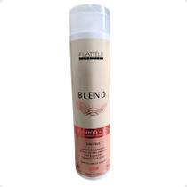 Shampoo Profissional Plattelli Blend Liso 300ml Controle de Frizz e Brilho Intenso
