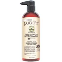 Shampoo PURA D'OR Biotina de Grau Profissional 480 mL Antiadelgaçante