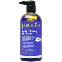 Shampoo PURA D'OR Curly & Classy com óleo de argan 473 ml nutritivo Shampoo PURA D'OR Curly & Classy com óleo de argan 473 ml nutritivo