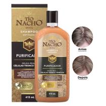 Shampoo PURIFICADOR Antioleosidade Antiqueda Tio Nacho 415ml