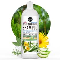 Shampoo Puriya Tea Tree Clarifying 480 ml de couro cabeludo seco e coceira Shampoo Puriya Tea Tree Clarifying 480 ml de couro cabeludo seco e coceira
