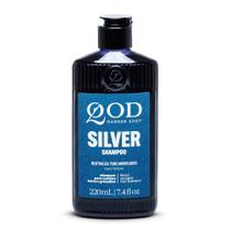 Shampoo QOD Barber Shop Silver para Cabelos Loiros e Grisalhos 220ml Shampoo QOD Barber Shop Silver para Cabelos Loiros e Grisalhos 220ml
