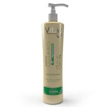 Shampoo Quiabo + Oligoelementos 1 L - Vitiss Cosméticos - Cabelos Danificados e Com Pontas Duplas