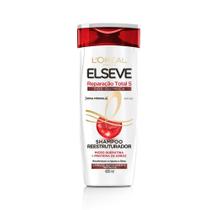 Shampoo Reconstrução 400ml Elseve Reparação Total 5 Pós Química Cabelos Danificados Sem Sal