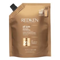 Shampoo Redken All Soft 500ml de óleo de argão hidratante