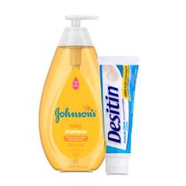 Shampoo Regular Johnsons Baby 750 ml + 1Cremes Preventivos de Assadura Desitin 113g