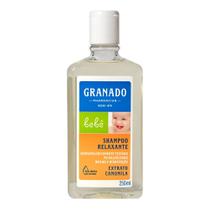 Shampoo Relaxante Bebê Camomila Granado 250ml