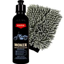 Shampoo Remove Barro Lama Graxa Moker Razux Luva Microfibra