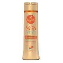 Shampoo reparação de danos e ação antiesverdeamento s.o.s 300ml - haskell