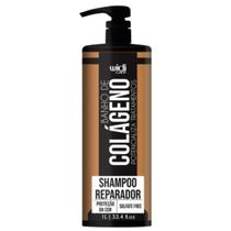 Shampoo Reparador Capilar Banho De Colágeno Widi Care Tratamento Sem Sulfato Hidratante 1L