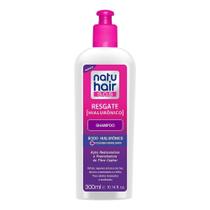 Shampoo Resgate Hialurônico Sos Natuhair 300ml - Natu Hair