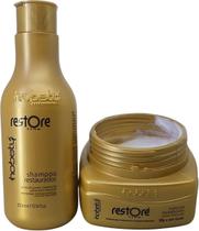 Shampoo Restaurador 300ml Máscara Revitalizant 300ml Restore