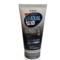 Shampoo Restaurador Decabelos Grisalhos Gradual Men 150m - Menfirst