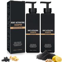Shampoo Root Activator, crescimento de cabelo, anti-queda de cabelo, 2 unidades