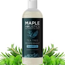 Shampoo Rosemary Tea Tree Mint Shampoo clareador para acúmulo e flocos com óleo de hortelã de limpeza profunda e óleo essencial de melaleuca para tratamento de couro cabeludo seco Sem parabenos e sulfatos (8 onças) Shampoo Rosemary Tea Tree Mint Shampoo clareador para acúmulo e flocos com óleo de hortelã de limpeza profunda e óleo essencial de melaleuca para tratamento de couro cabeludo seco Sem parabenos e sulfatos (8 onças)