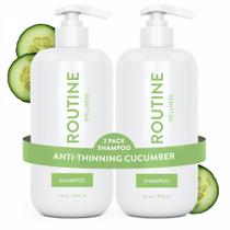 Shampoo Routine Wellness, antiadelgaçante, biotina, bloqueador de DHT 2x