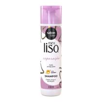 Shampoo Salon Line Meu Liso Muito + Longo 300ml Não Corta Recupera Proteína de Soja Pró Vitamina B5 Creatina Vegano
