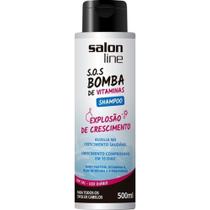 Shampoo Salon Line S.O.S Bomba de Vitaminas 500Ml