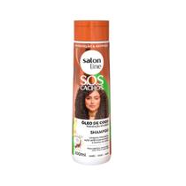Shampoo Salon Line SOS Cachos Óleo de Coco 300ml