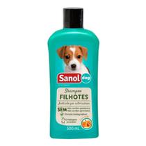 Shampoo Sanol Dog Filhote 500ml - Extrato de Mel