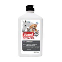 Shampoo Sanol Novapiel para Cachorro e Gatos - 500ml