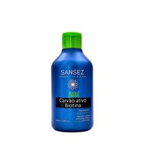 Shampoo Sansez com Biotina, Gengibre, Carvão Ativado e Menta Shampoo Sansez com Biotina, Gengibre, Carvão Ativado e Menta