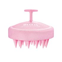 Shampoo Scalp Brush Massager HEETA Hair Growth Silicone Pink Shampoo Scalp Brush Massager HEETA Hair Growth Silicone Pink