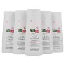 Shampoo Sebamed Antiqueda de Cabelo Ativador do Couro Cabelo 200mL x5