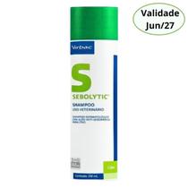 Shampoo Sebolytic Contra Seborreia Oleosa 250ml Virbac Cães