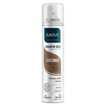 Shampoo seco ABOVE Coconut Volumizing 90mL absorve o excesso de óleo Shampoo seco ABOVE Coconut Volumizing 90mL absorve o excesso de óleo