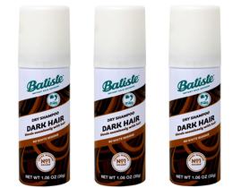 Shampoo seco Batiste Dark Mini 30mL (pacote com 3)