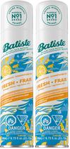 Shampoo seco Batiste Fresh 200 ml, pacote com 2