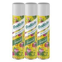 Shampoo Seco Batiste Tropical Fragrance - 200ml (Kit com 3 Unidades)