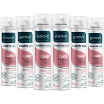 Shampoo Seco Candy Above 150ml 06 unidades Shampoo Seco Candy Above 150ml 06 unidades