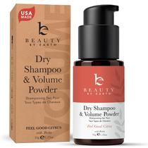 Shampoo seco em pó Spray Beauty by Earth Travel Size