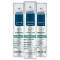 Shampoo Seco Fresh Above 150ml 03 unidades Shampoo Seco Fresh Above 150ml 03 unidades