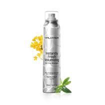 Shampoo seco HALOVIDA para mulheres, cabelos escuros, 150mL, 72h de duração