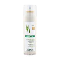 Shampoo seco Klorane com tonalidade natural de leite de aveia 100mL