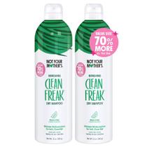 Shampoo seco Not Your Mother's Clean Freak 355 ml (pacote com 2) Shampoo seco Not Your Mother's Clean Freak 355 ml (pacote com 2)