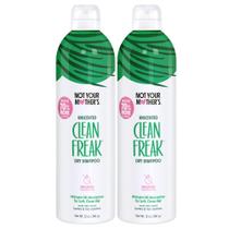 Shampoo seco Not Your Mother's Clean Freak, sem perfume, pacote com 2 unidades Shampoo seco Not Your Mother's Clean Freak, sem perfume, pacote com 2 unidades