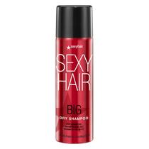 Shampoo seco SexyHair Big 100mL remove óleos e impurezas Shampoo seco SexyHair Big 100mL remove óleos e impurezas