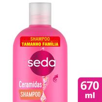 Shampoo Seda Cocriações Ceramidas 670ml Tamanho Família