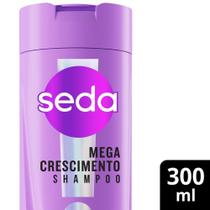 Shampoo Seda Mega Crescimento Cabelos Encorpados e Com Volume 300ml