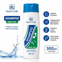 Shampoo Sem Sal Todos os tipo de cabelo Nawts Life Shampoo Sem Sal Todos os tipo de cabelo Nawts Life