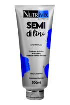 Shampoo Semi Di Lino 500ml - Nutrivix Cosméticos