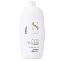 Shampoo Semi Di Lino Diamond Alfaparf 1L Limpeza Suave Hidratação Brilho Extremo Maciez e Maleabilidade