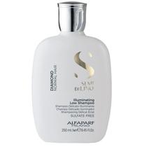 Shampoo Semi Di Lino Diamond Alfaparf 250ml Limpeza Suave Hidratação Brilho Extremo Maciez e Maleabilidade