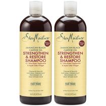 Shampoo SheaMoisture 946 ml de óleo de rícino preto jamaicano Shampoo SheaMoisture 946 ml de óleo de rícino preto jamaicano