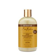 Shampoo SheaMoisture Manteiga de karité crua de hidratação profunda 385 ml